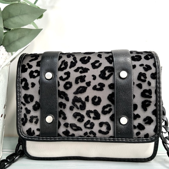 Zara Animal Print Crossbody Bag New - Picture 2 of 9